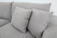 SCARLETT N4 GREY CORNER LOUNGE SUITE