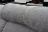 HAMISH GREY FABRIC ELECTRIC CORNER LOUNGE SUITE