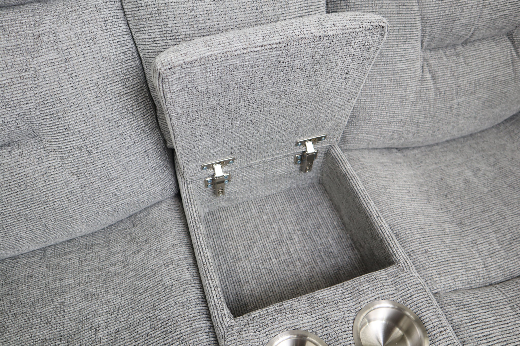 JAMIE GREY FABRIC ELECTRIC 2 SEATER