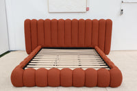 SHAE BURNT ORANGE KING BED
