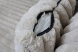 EVE BEIGE FAUX FUR LOVESEAT