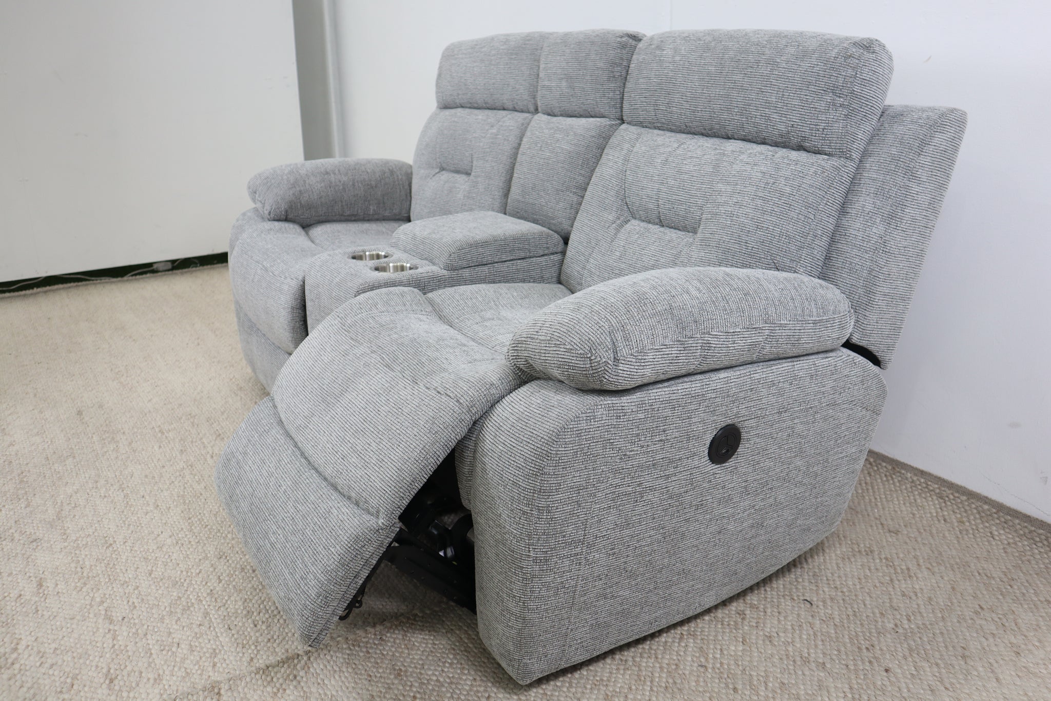 JAMIE GREY FABRIC ELECTRIC 2 SEATER