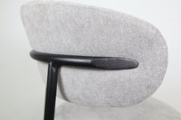 WADE GREY FABRIC DINING CHAIR