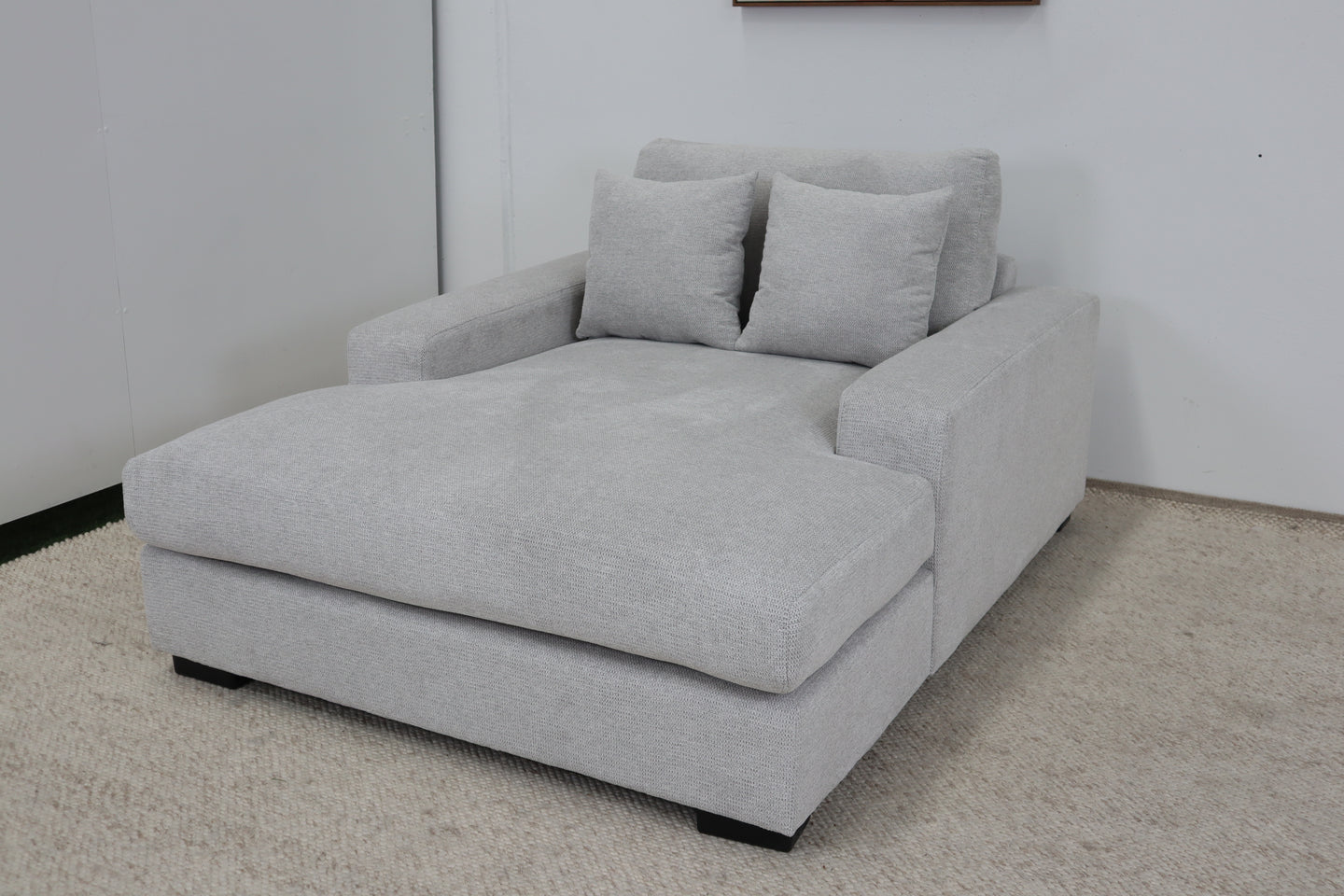 EVE LIGHT GREY SHARE SINGLE CHAISE