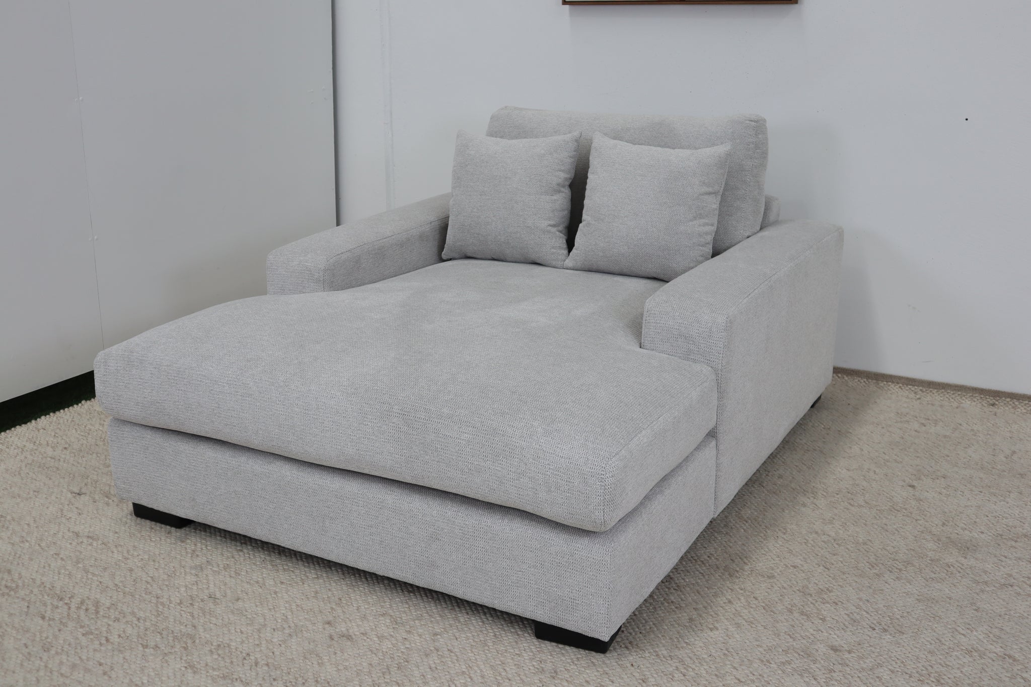 EVE LIGHT GREY SHARE SINGLE CHAISE