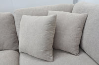 CICI NATURAL FABRIC CORNER LOUNGE