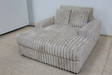 EVE BEIGE FAUX FUR SINGLE CHAISE