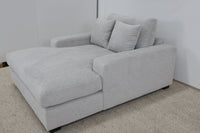 EVE LIGHT GREY SHARE SINGLE CHAISE