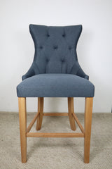 LUCY DENIM FABRIC BAR STOOL