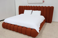 SHAE BURNT ORANGE KING BED