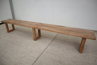 290cm TUSCANY LIVE EDGE DINING BENCH