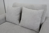 EVE LIGHT GREY SHARE SINGLE CHAISE