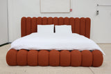 SHAE BURNT ORANGE KING BED
