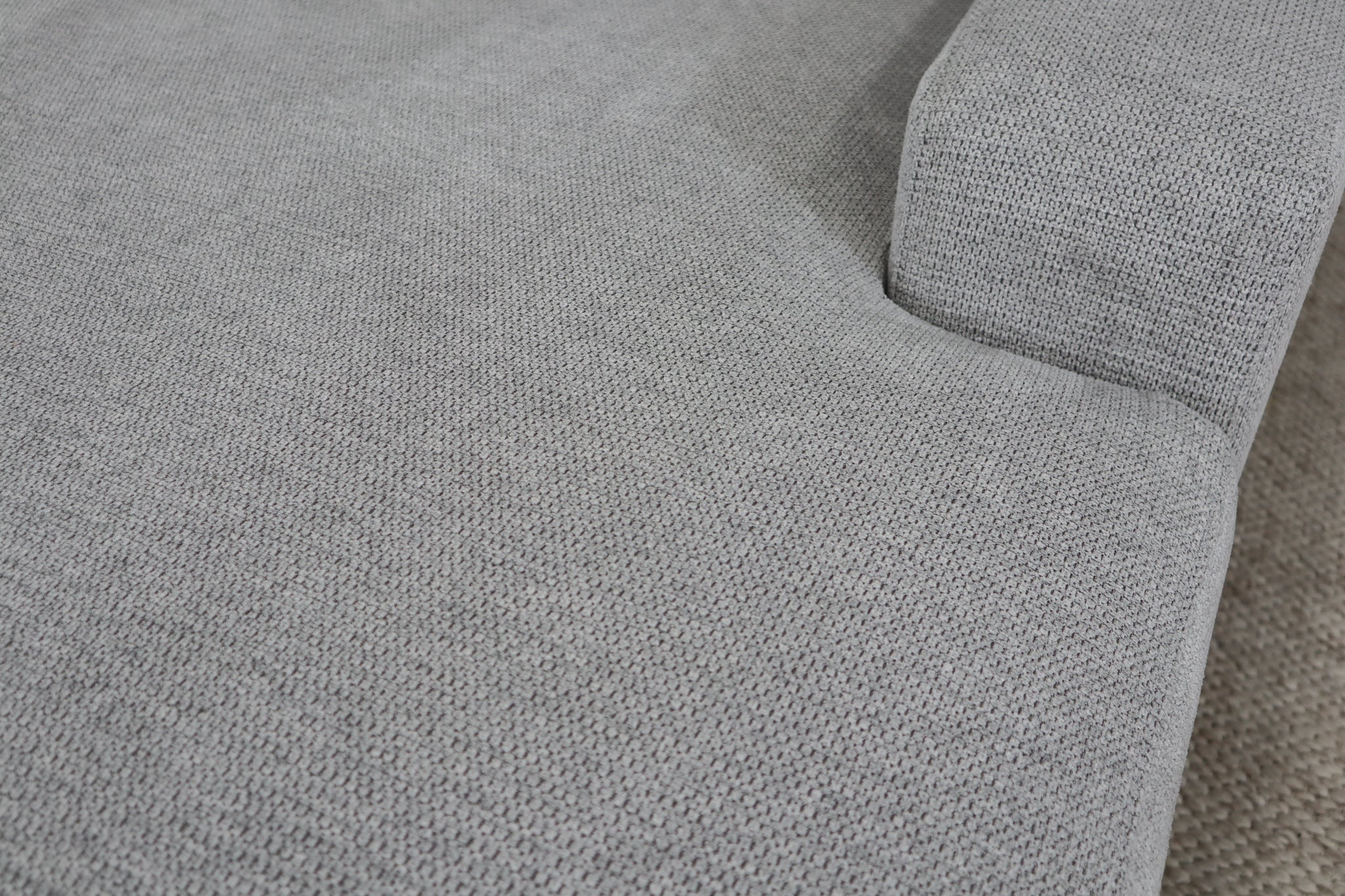 EVE LIGHT GREY SHARE SINGLE CHAISE