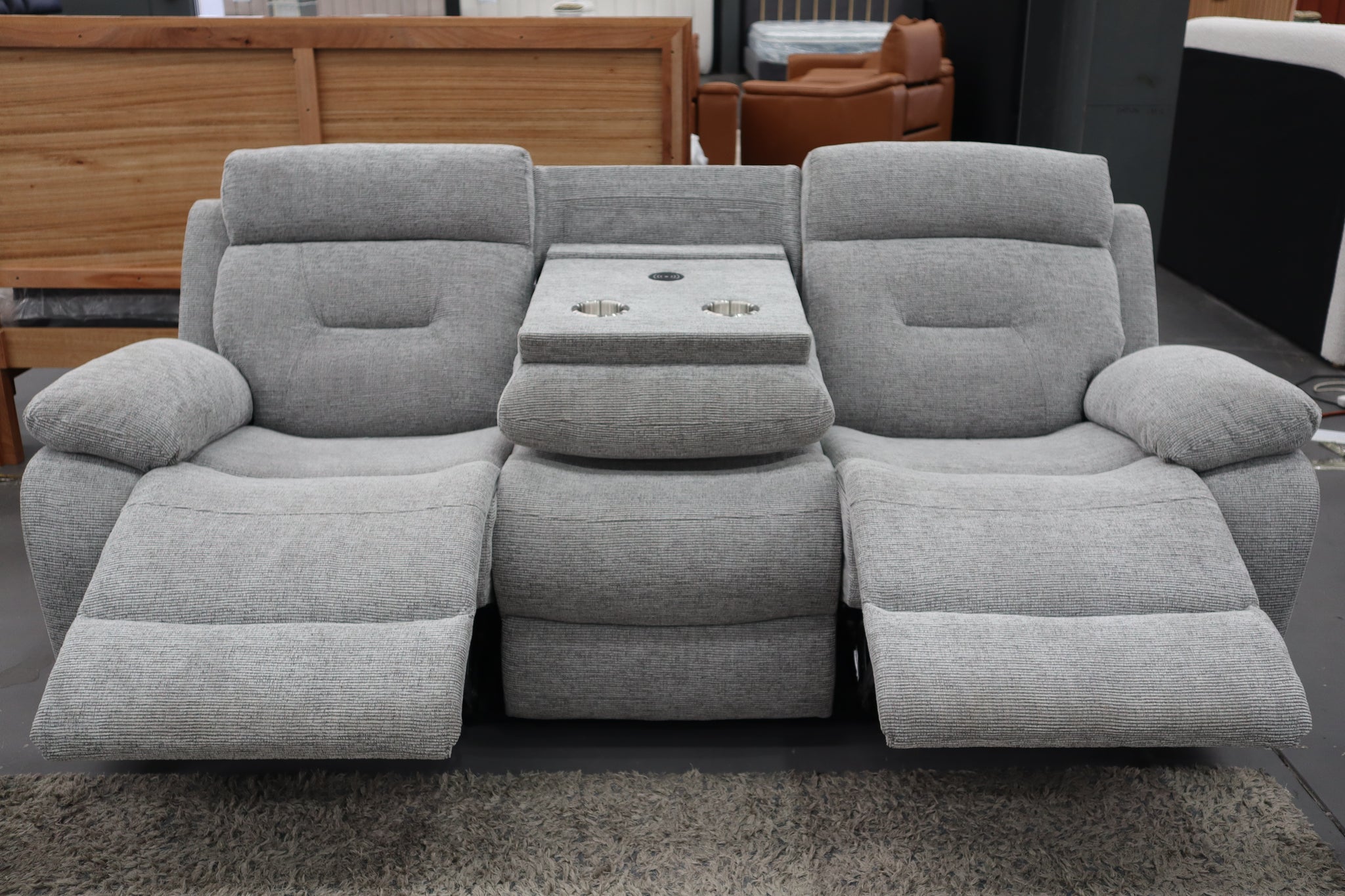 JAMIE GREY 3 SEATER