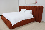 SHAE BURNT ORANGE KING BED