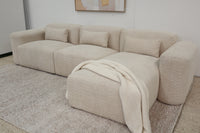 MONTROSE NATURAL 3 SEATER CHAISE