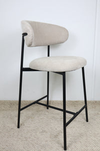 WADE NATURAL FABRIC BAR STOOL