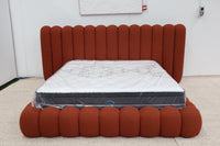 SHAE BURNT ORANGE KING BED