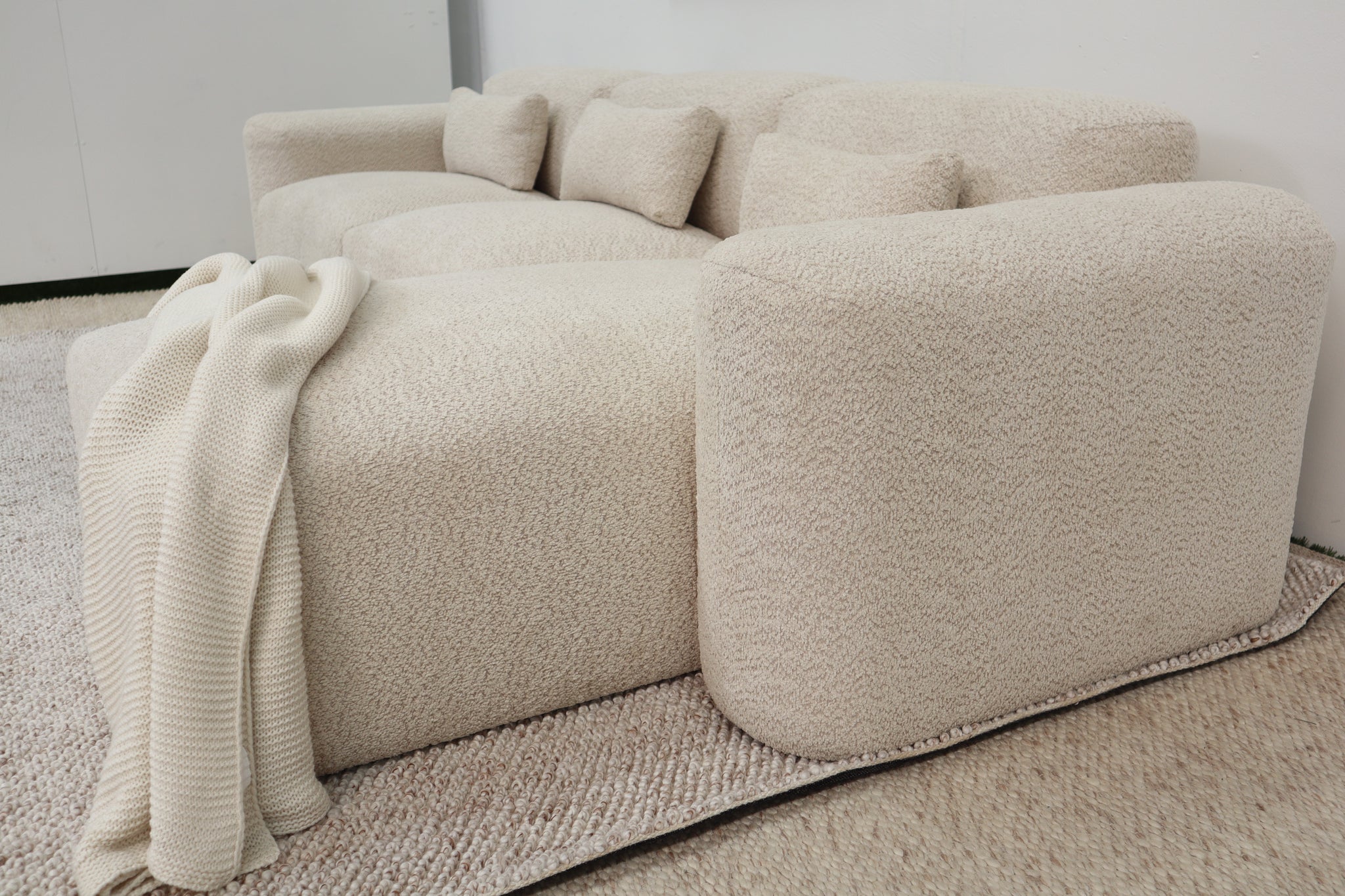MONTROSE NATURAL 3 SEATER CHAISE