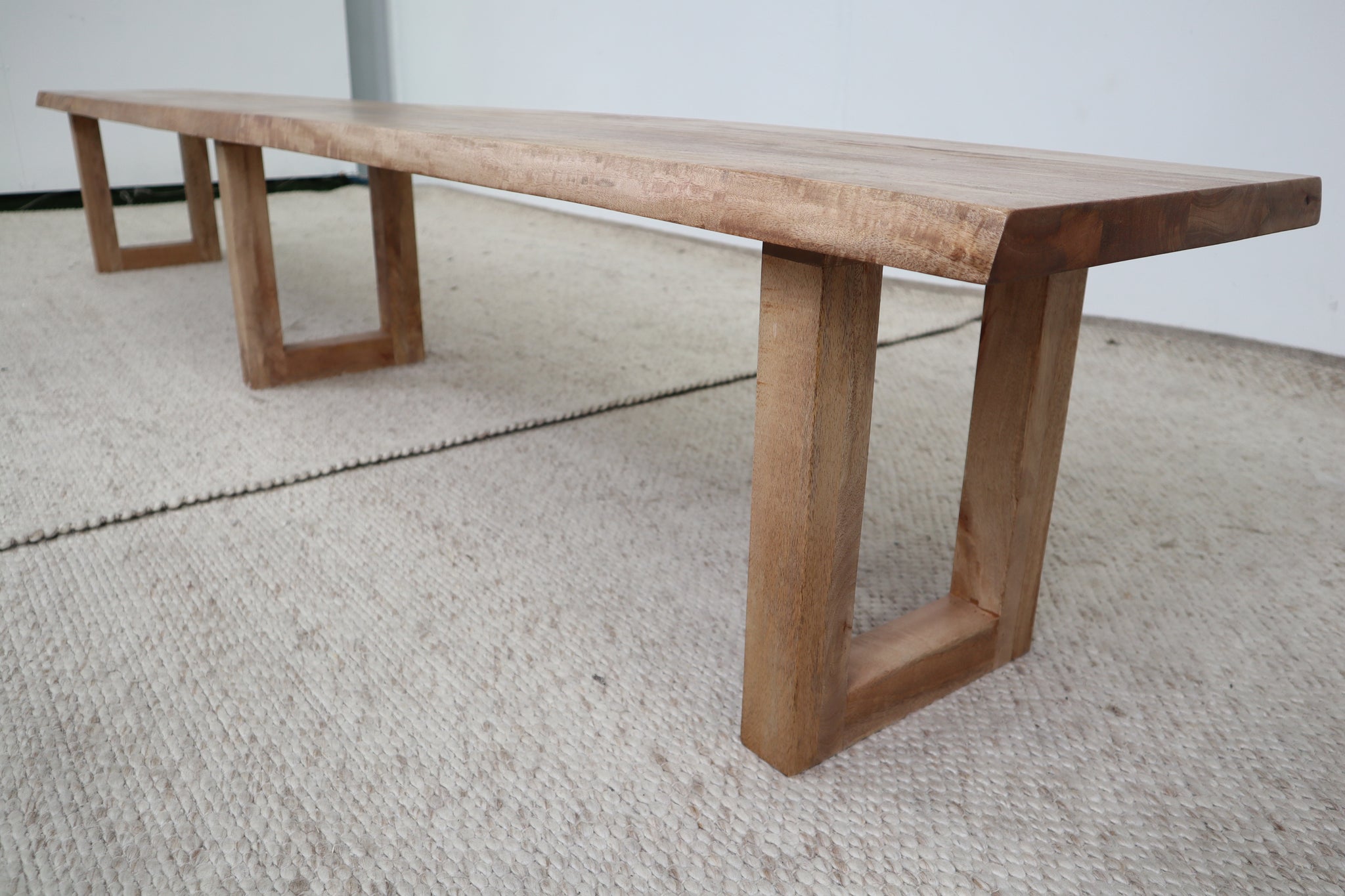 290cm TUSCANY LIVE EDGE DINING BENCH