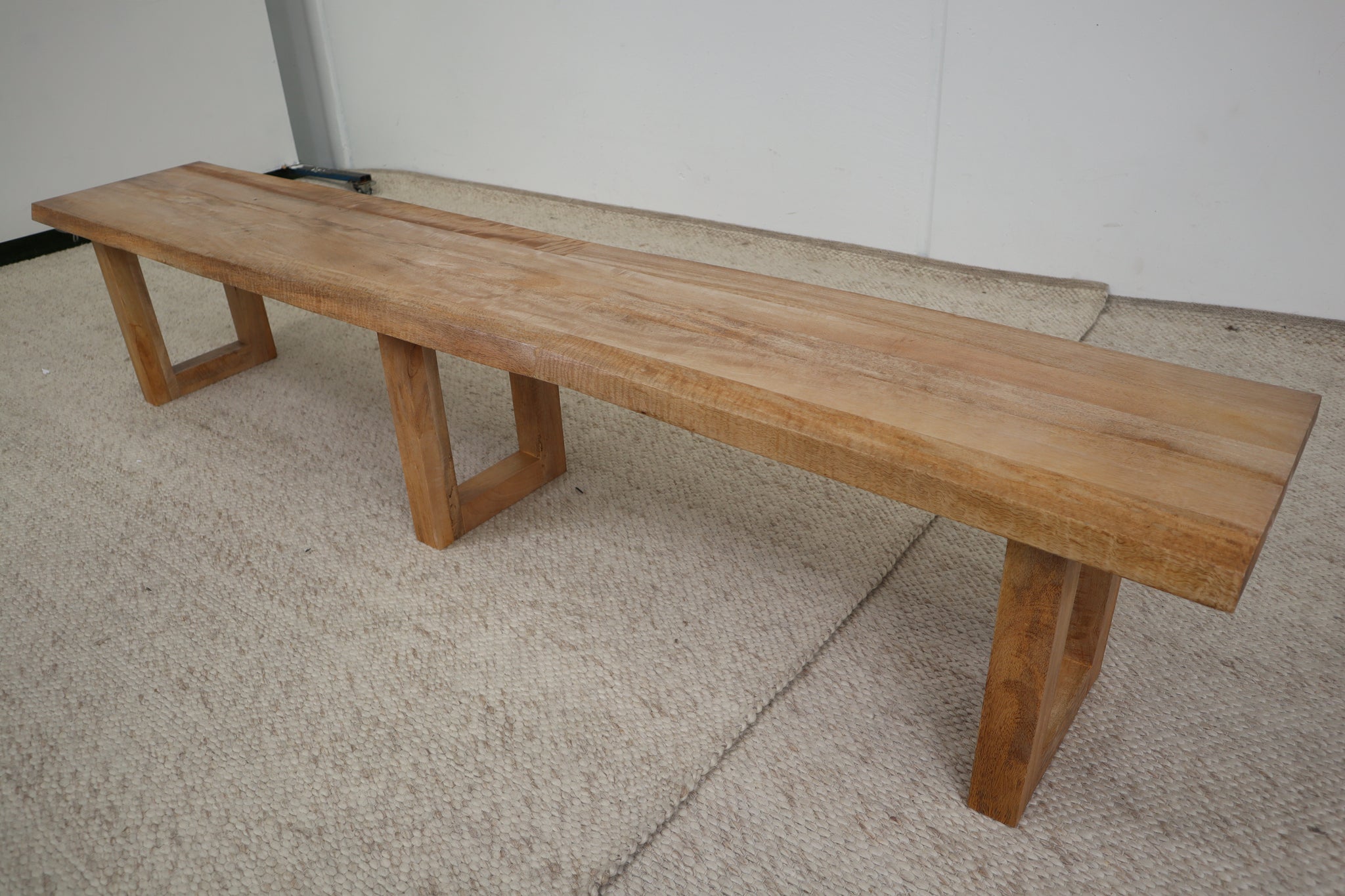 230cm TUSCANY LIVE EDGE DINING BENCH