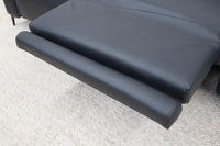 BROCK BLACK LEATHER RECLINER