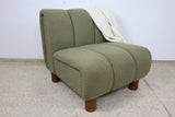 SUMMER OLIVE GREEN ARMCHAIR
