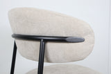 WADE NATURAL FABRIC DINING CHAIR