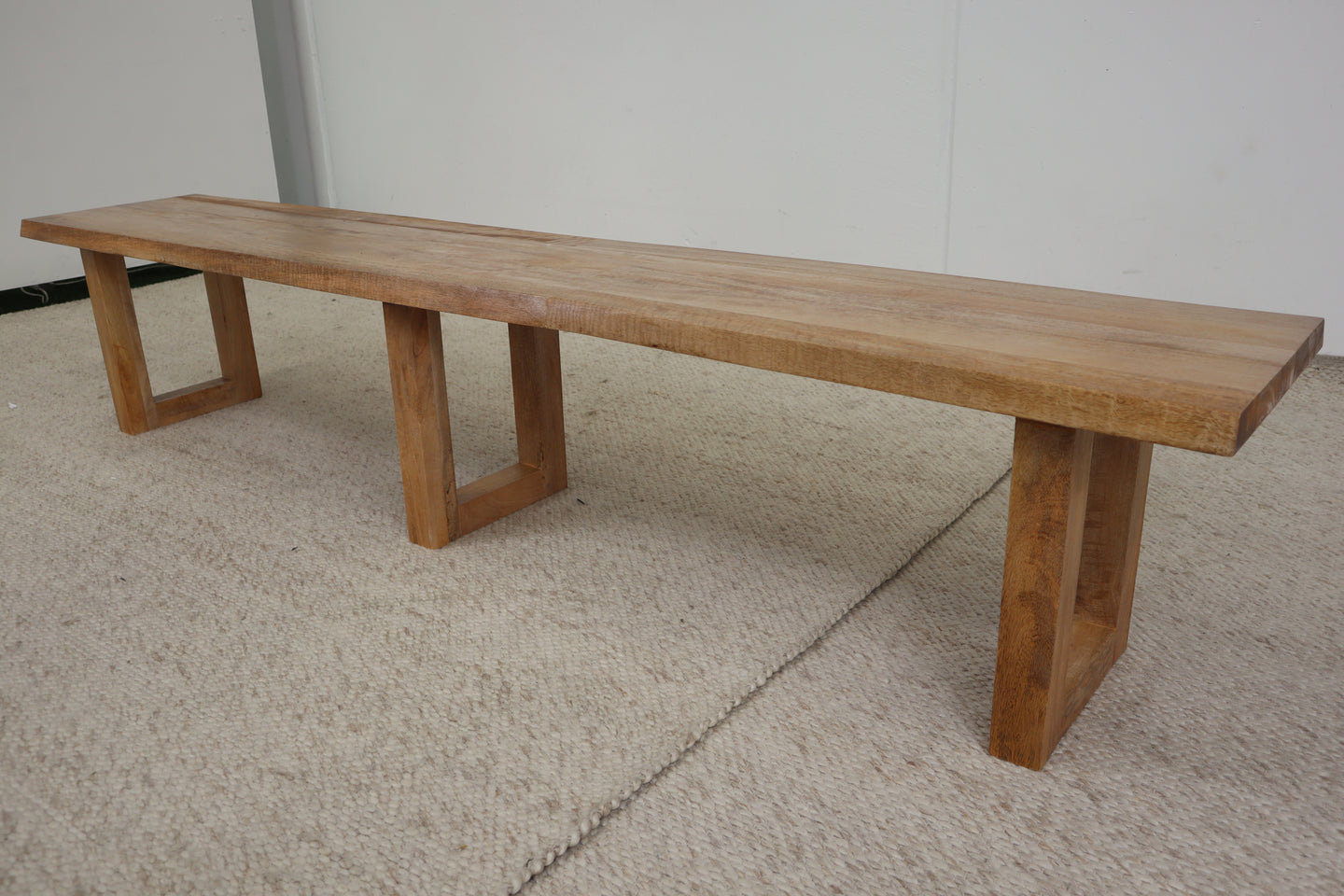 230cm TUSCANY LIVE EDGE DINING BENCH
