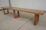 230cm TUSCANY LIVE EDGE DINING BENCH