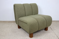 SUMMER OLIVE GREEN ARMCHAIR