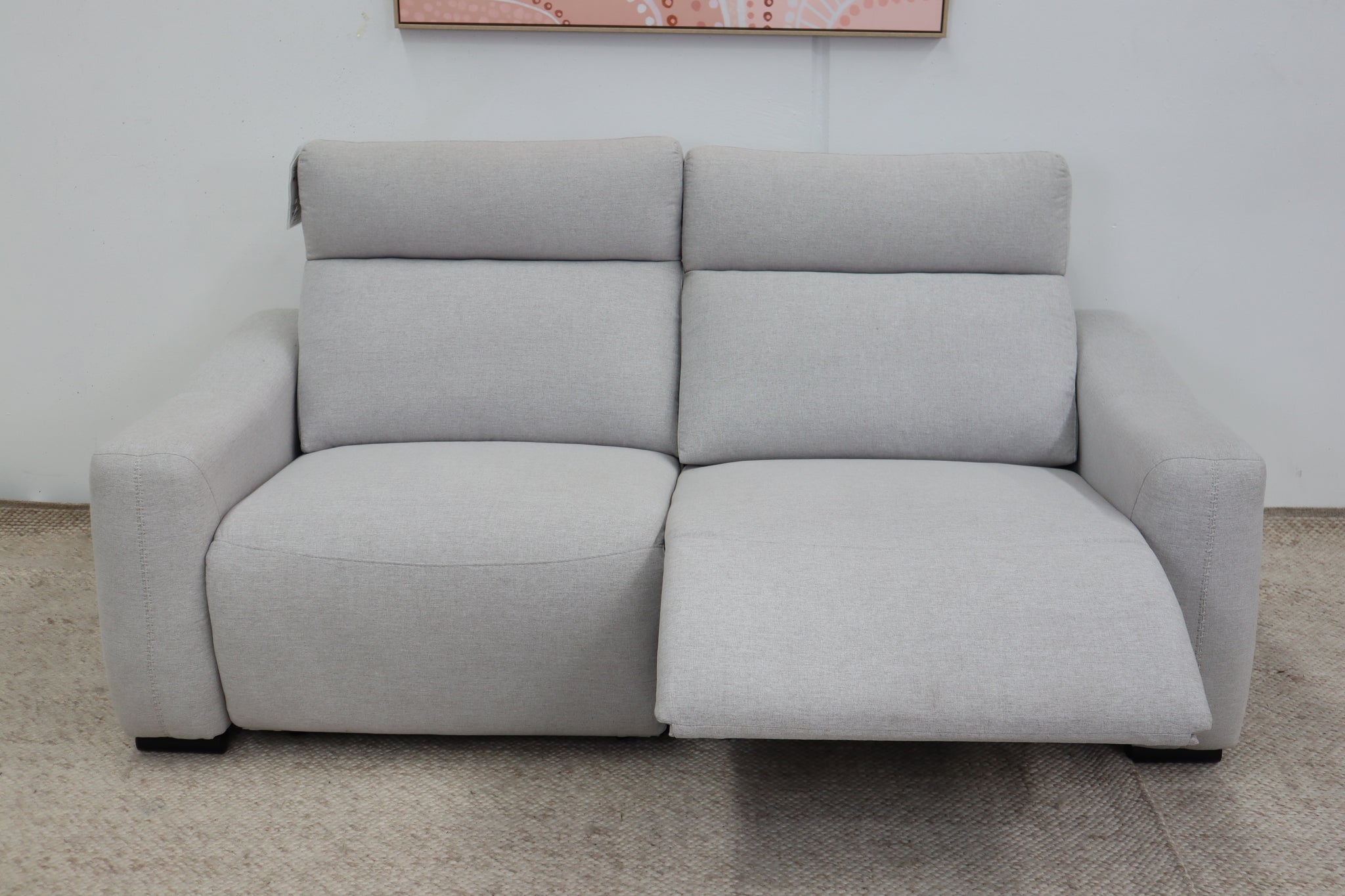 ASPEN LIGHT GREY 2 SEATER