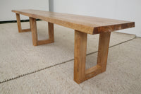 230cm TUSCANY LIVE EDGE DINING BENCH