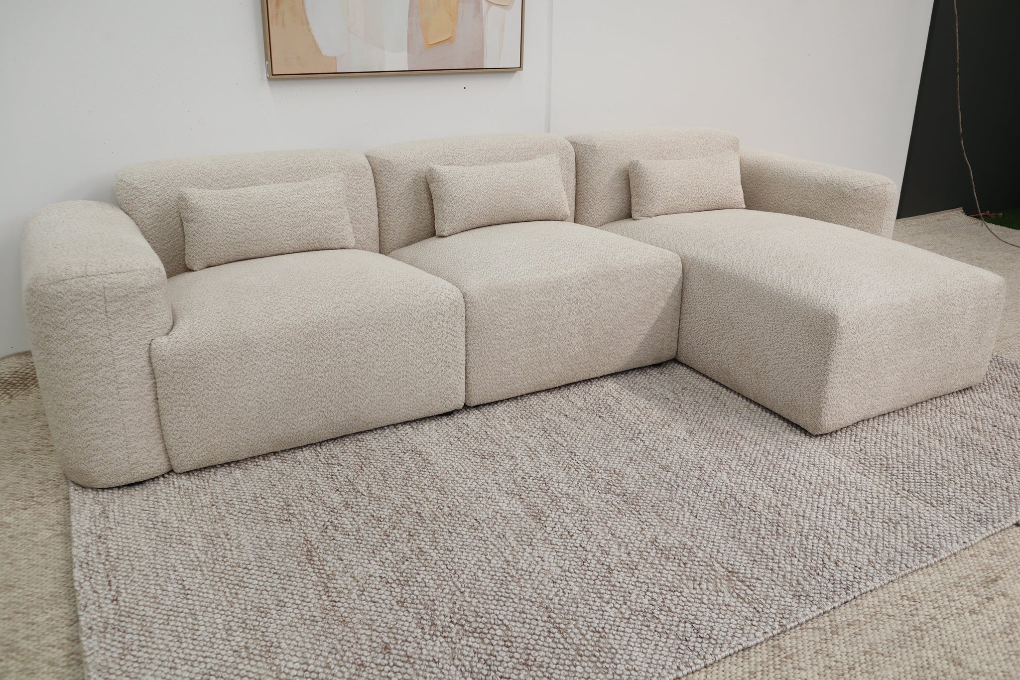 MONTROSE NATURAL 3 SEATER CHAISE