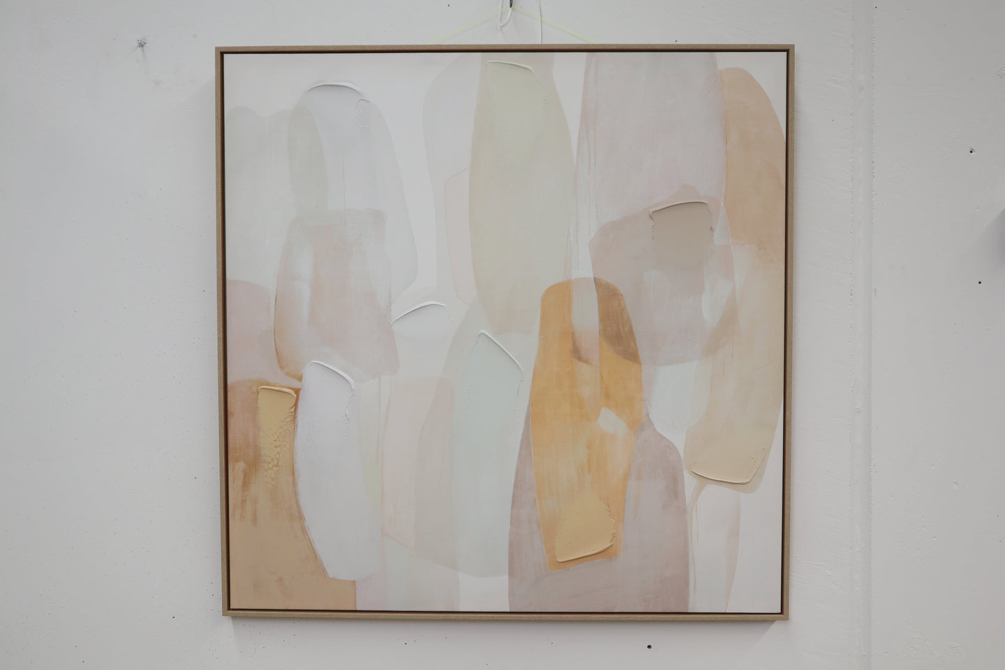 NATURAL TEXTURED ABSRTACT CANVAS