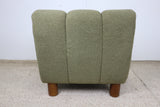 SUMMER OLIVE GREEN ARMCHAIR