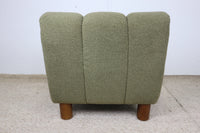 SUMMER OLIVE GREEN ARMCHAIR