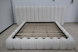 SHAE NATURAL BOUCLE KING BED  -------- PRE ORDER — Expected arrival mid to late July