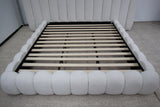 SHAE NATURAL BOUCLE KING BED  -------- PRE ORDER — Expected arrival mid to late July