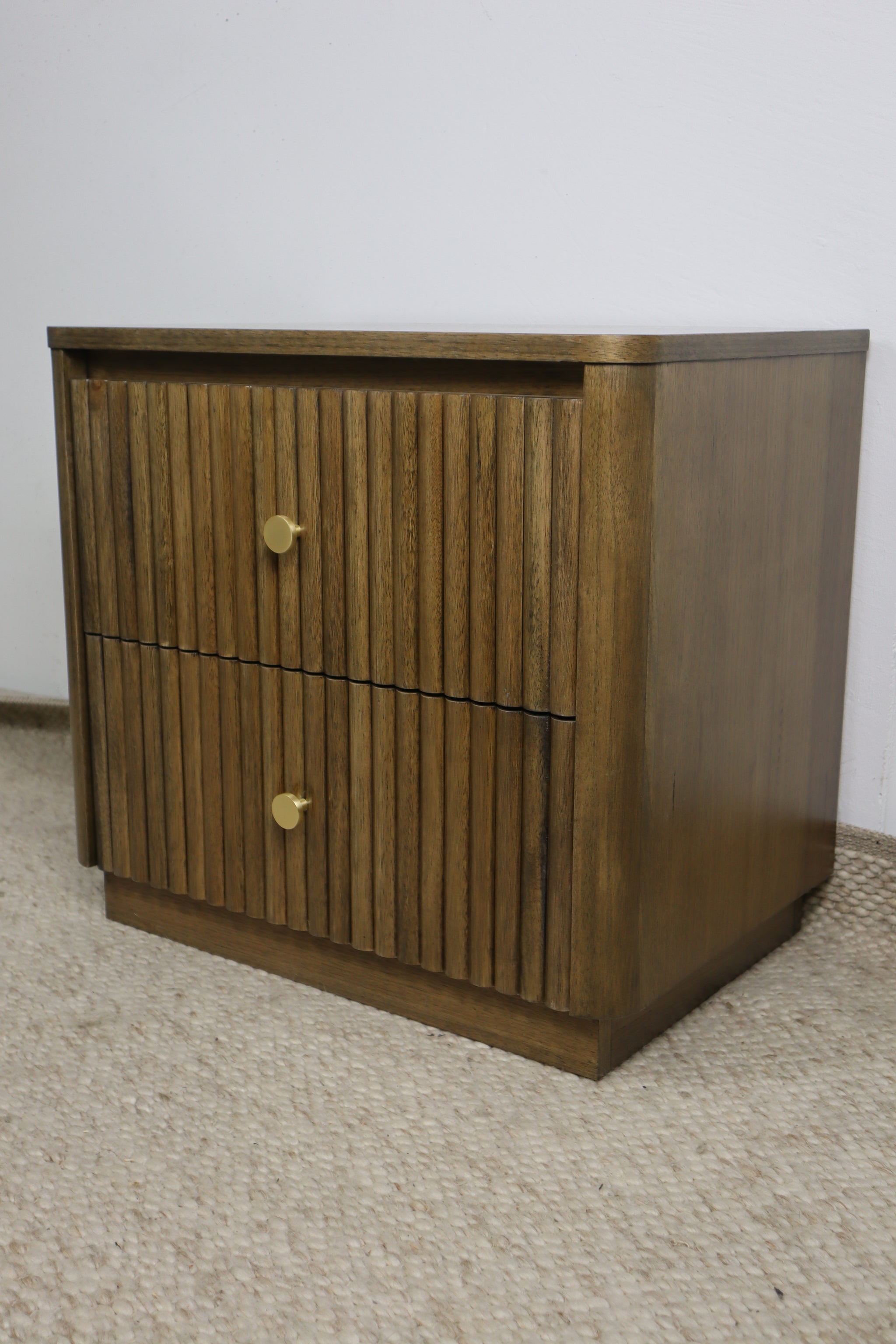ANNABELLE SMOKE BEDSIDE TABLE