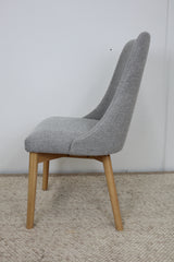 NOVA LIGHT GREY DINING CHAIR