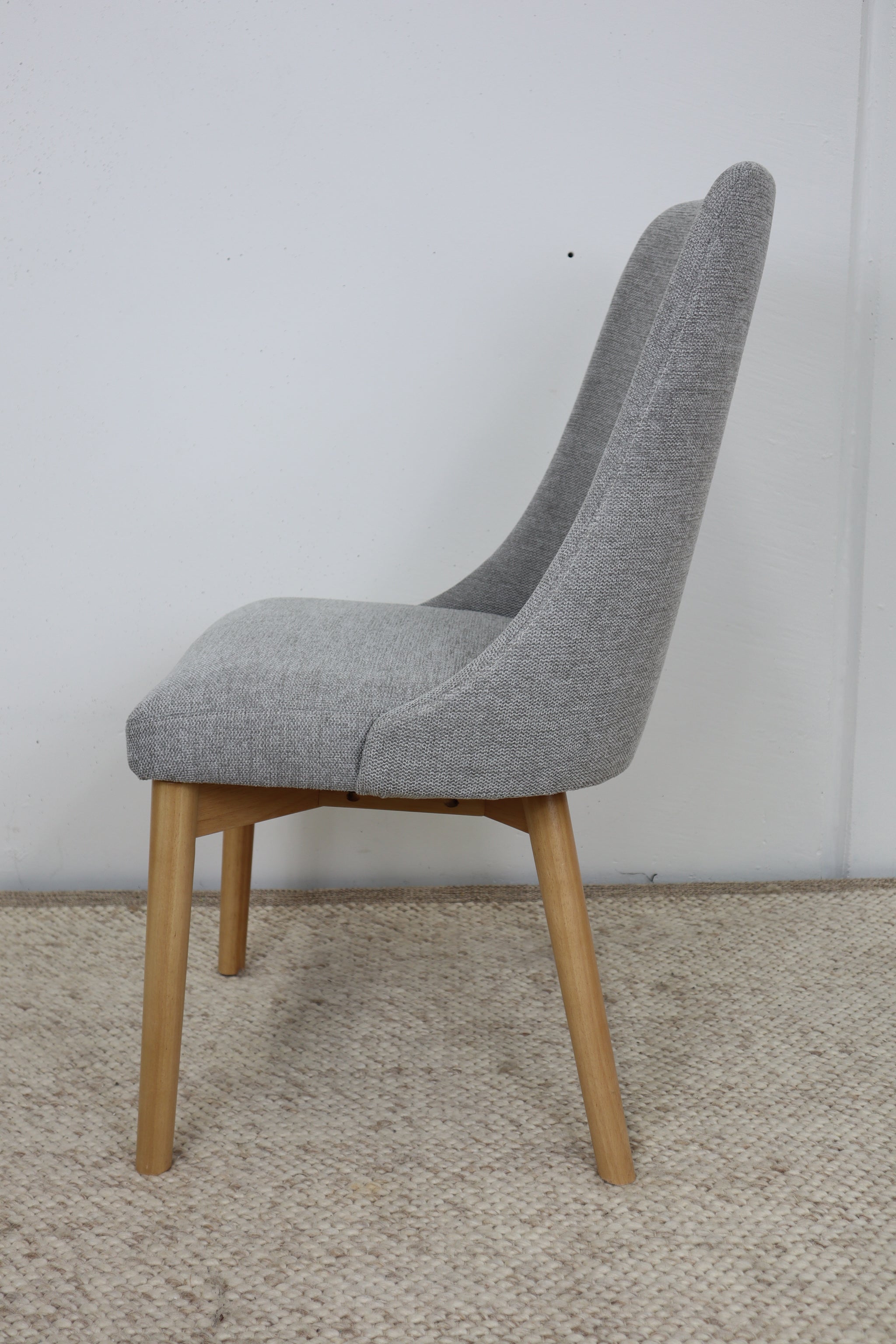 NOVA LIGHT GREY DINING CHAIR