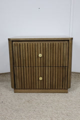ANNABELLE SMOKE BEDSIDE TABLE