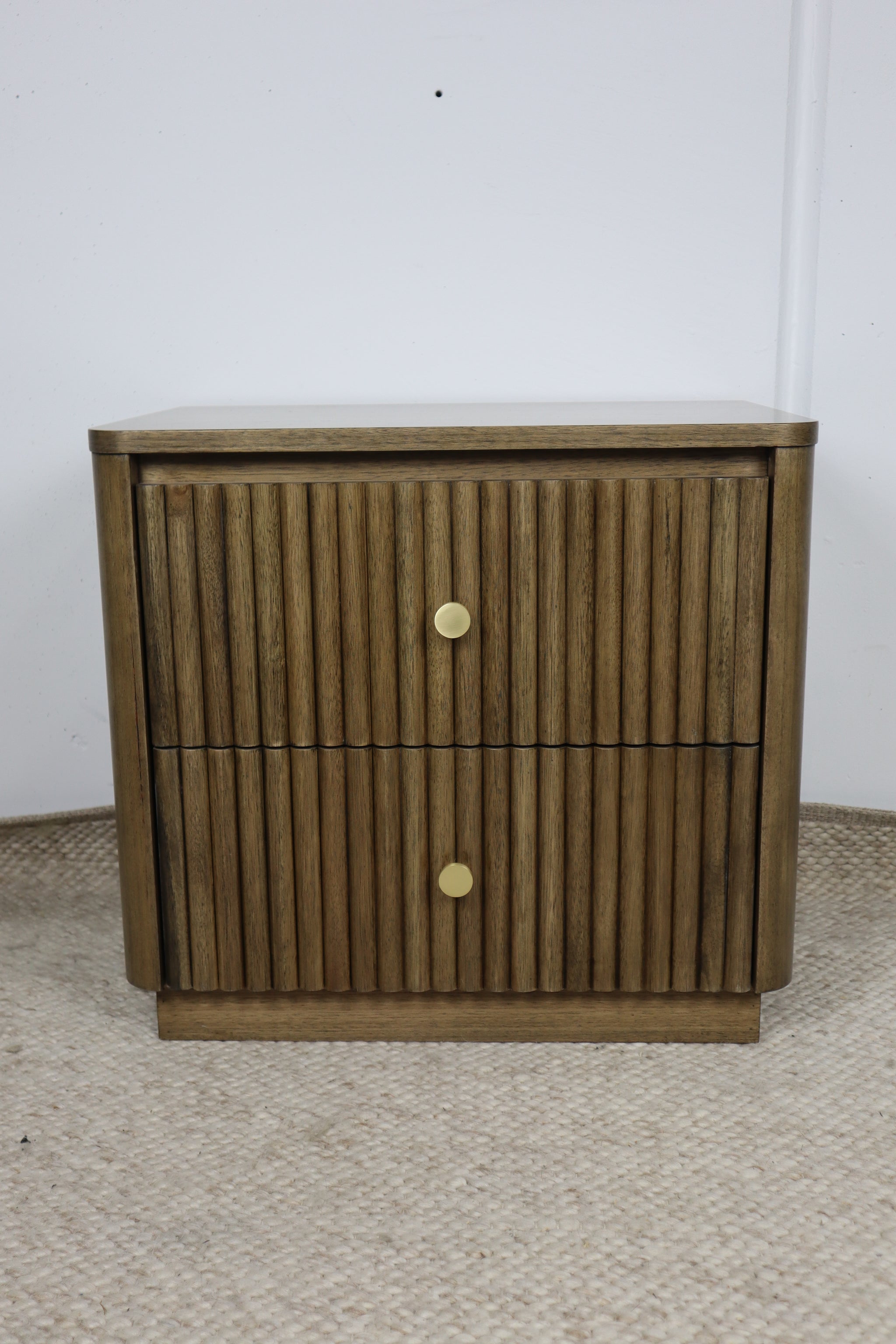 ANNABELLE SMOKE BEDSIDE TABLE
