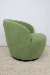 CLEO GREEN SWIVEL CHAIR