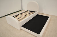 KYLE NATURAL BOUCLE SINGLE BED