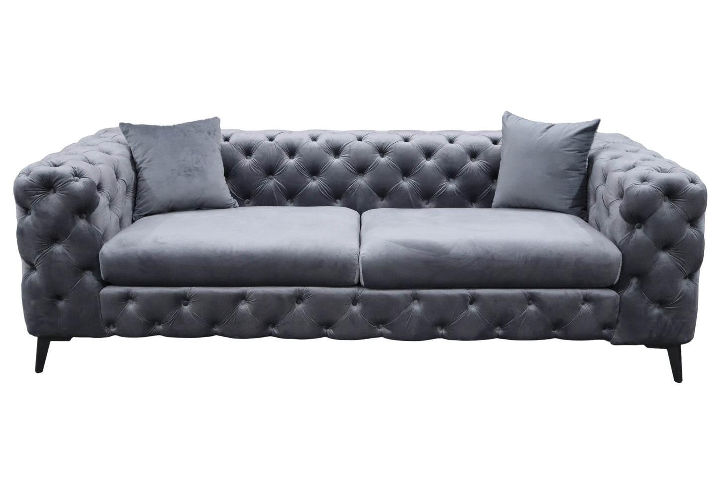 PIERRE GREY 3 SEATER