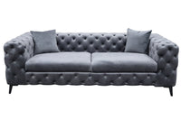 PIERRE GREY 3 SEATER