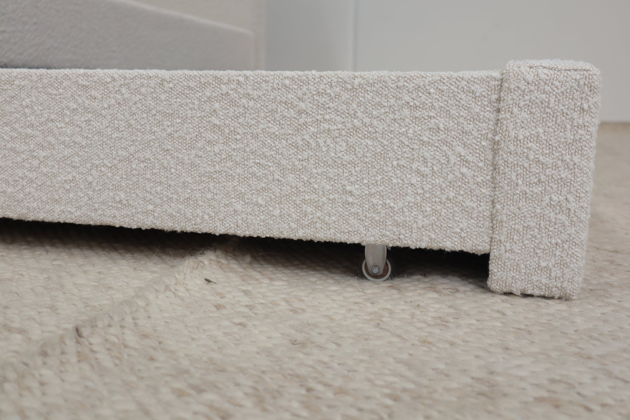 KYLE NATURAL BOUCLE SINGLE BED